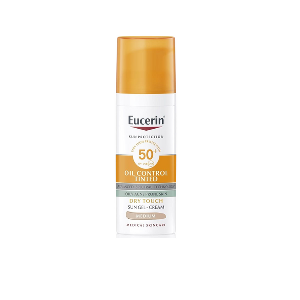 Eucerin Oil Control Tinted Sun Gel-Cream Dry Touch 50+