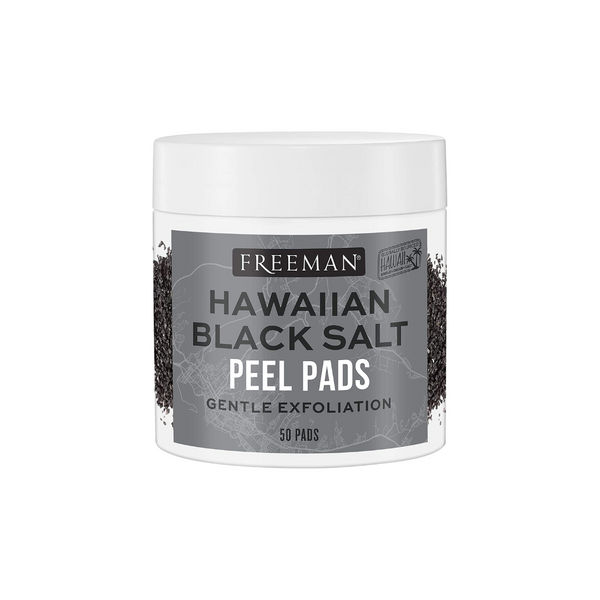 Freeman Face Peel Pads Exotic Blends Hawaiian Black Salt x50