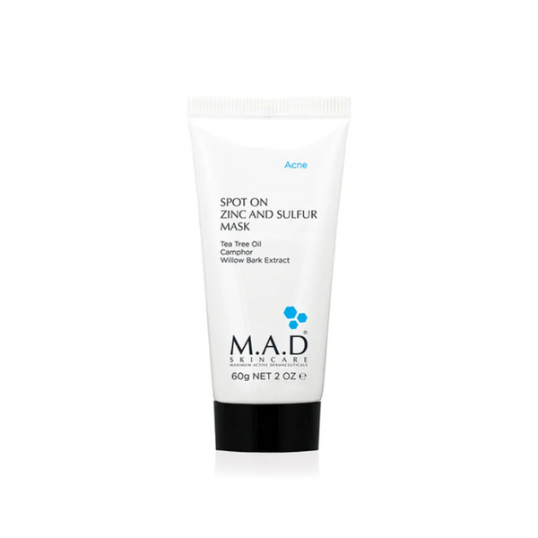 M.A.D Skincare Spot On Zinc and Sulfur Mask 60ml