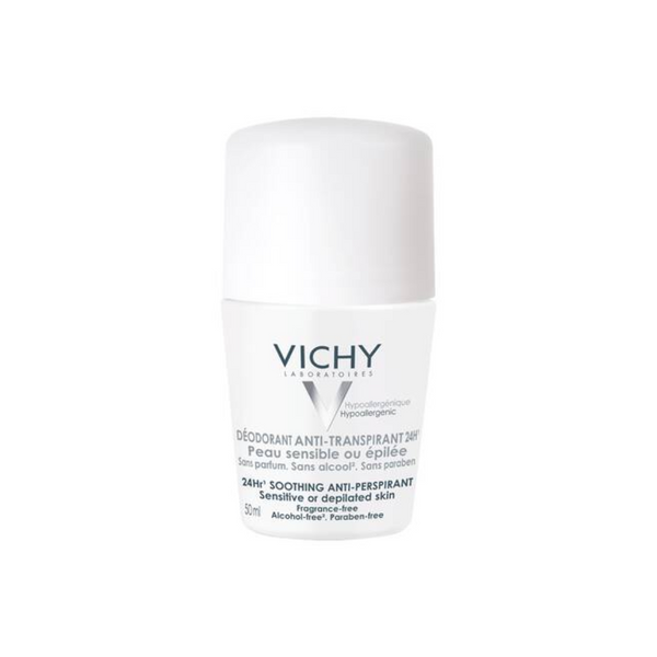Vichy 48 Hours Anti Perspirant Deodorant for Sensitive Skin 50ml