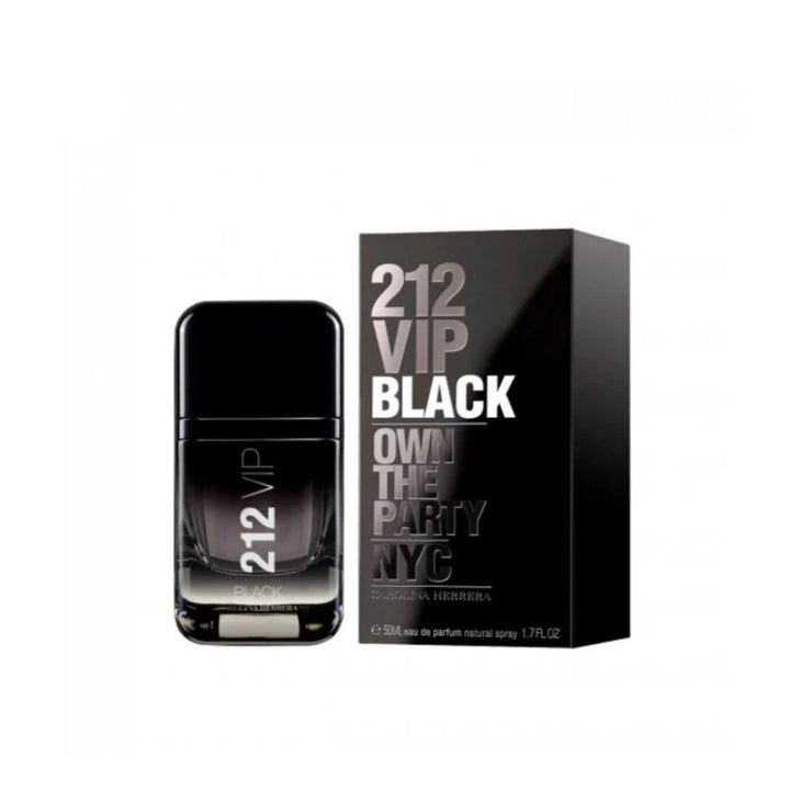 Carolina Herrera 212 VIP Black Eau De Parfum For Men 50ml | Perfumes