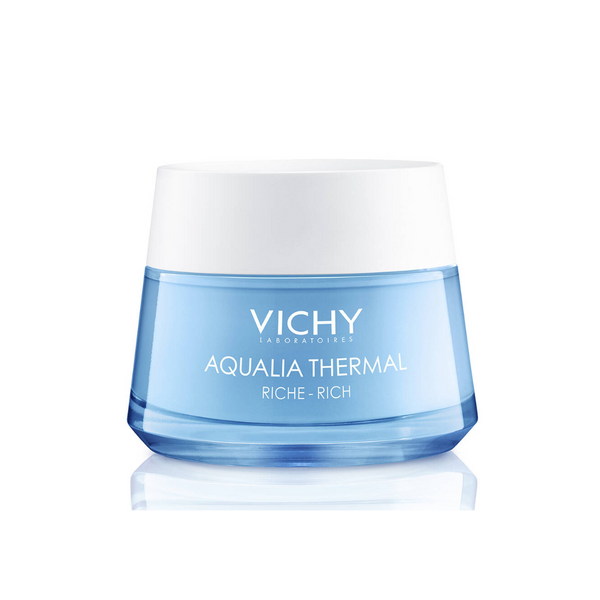 Vichy Aqualia Thermal Face Moisturizing Rich Cream for Dry Skin 50ml