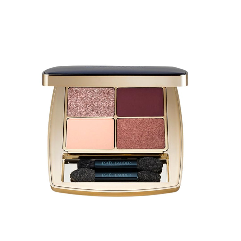 Estee Lauder Pure Color Envy Luxe Lidschatten Quad - 02 Indigo Night, 6 G - Pigmentiert & Cremig