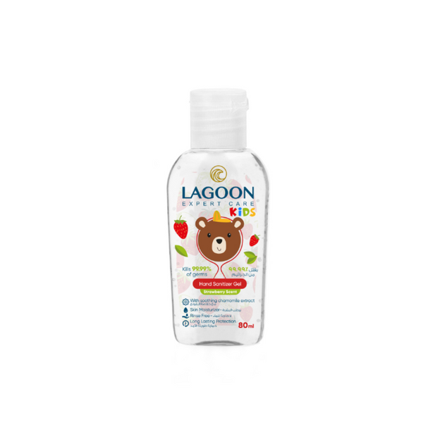 Lagoon Kids Hand Sanitizer Gel Strawberry 80ml