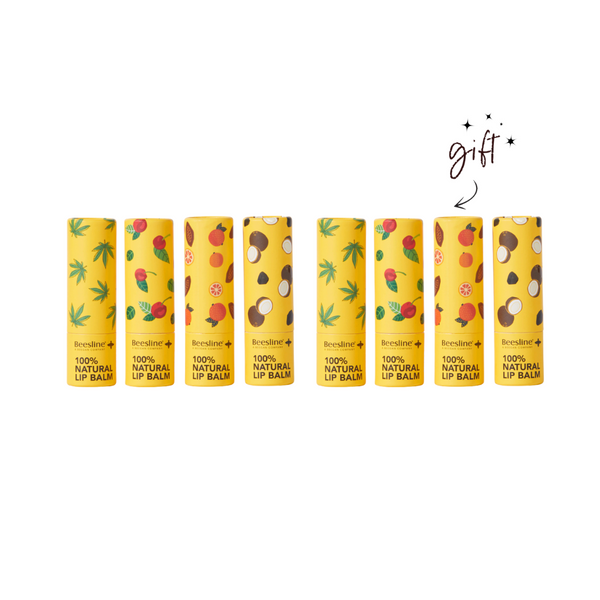 Beesline 100% Natural Lip Balm Kit Buy 1 Get 1 Bundle