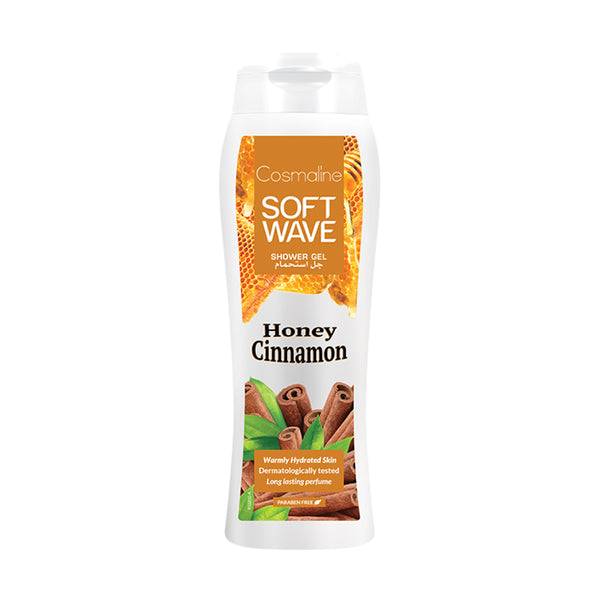 Cosmaline Soft Wave Shower Gel Honey Cinnamon 400ml