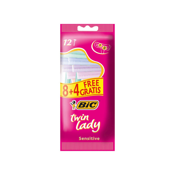 Bic Twin Lady Shaver Pack 8 + 4 Free