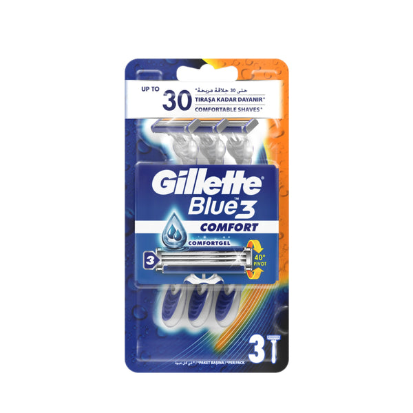 Gillette Blue 3 Comfort Razors