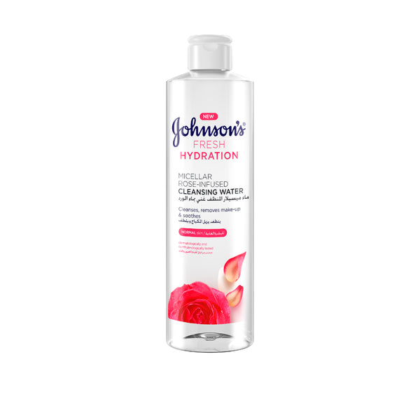 Johnsons Micellar Rose Infused Cleansing Water 400ml
