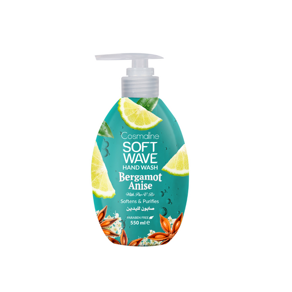 Cosmaline Soft Wave Liquid Soap Bergamot Anise 550ml