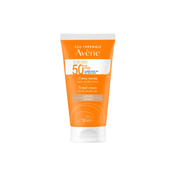 Avène Ultra Broad Spectrum Spf50+ Tinted Cream For Dry - Sensitive Skin