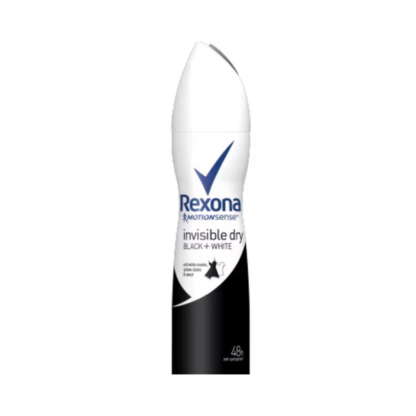 Rexona For Women Antiperspirant Invisible Black&White 200ML