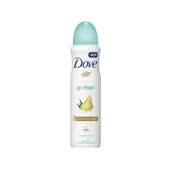 Dove For Women Antiperspirant Pear&Aloe Vera Deodorant Spray 250ML