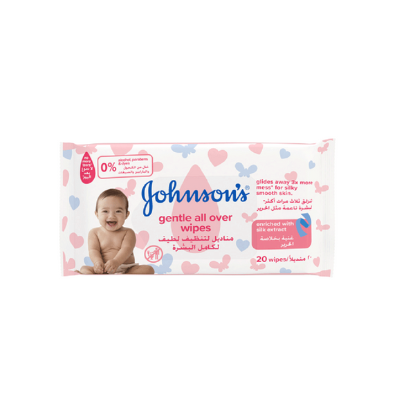 Johnson's Wipes Gentle All Over