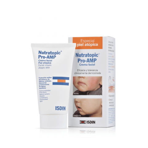 Isdin Nutratopic Pro-AMP Facial Cream Atopic Skin 50ml