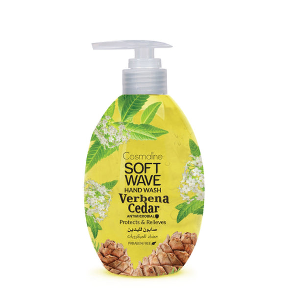 Cosmaline Soft Wave Verbena Cedar Hand Wash - Liquid Soap
