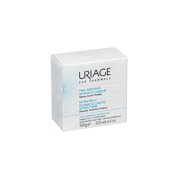 Uriage Extra-Rich Dermatological Syndet Bar 100g